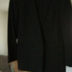 Men's black 2 piece suit Italian made